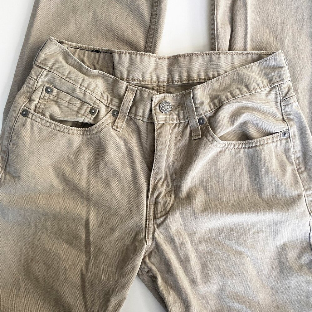 Levi's Men's 514 29x32 Straight Khaki Jeans